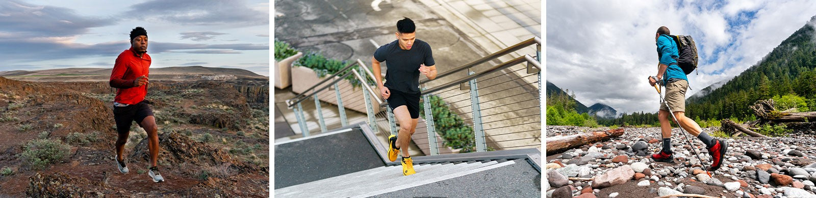 Herr löparskor, joggingskor och trailskor. Här hittar du de bästa löparskorna
