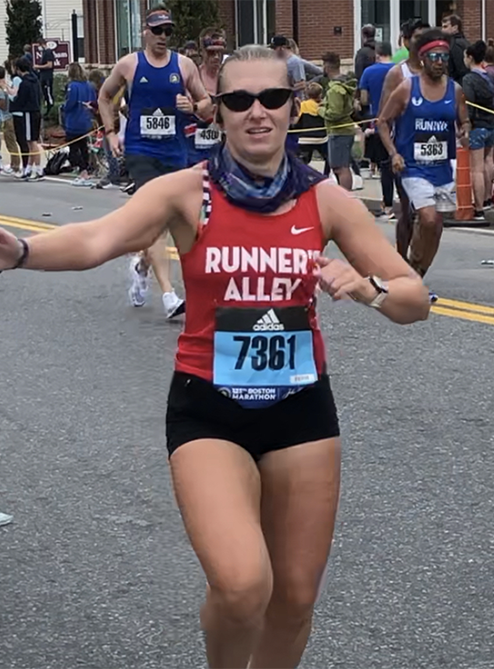 Jess Popik, Boston maraton 