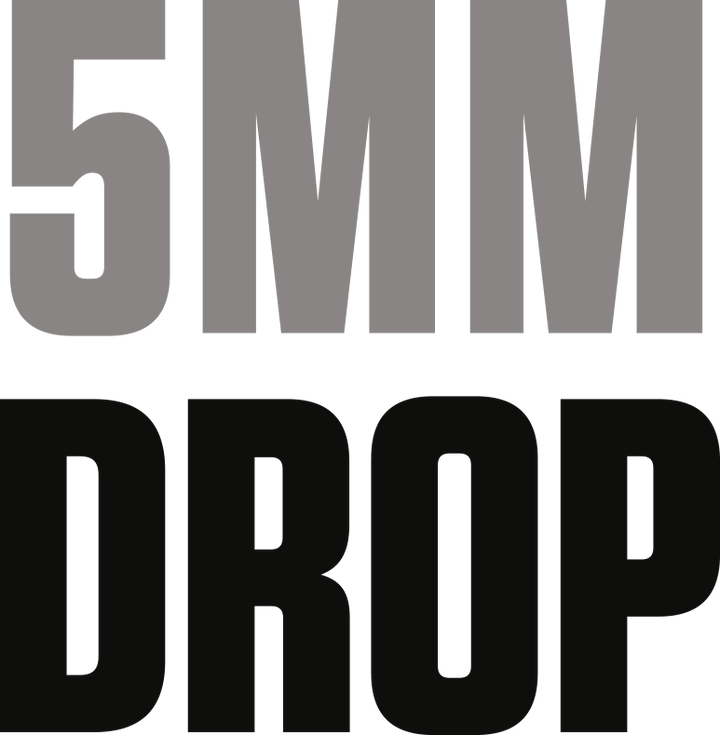 describe the drop of shoe, 5mm drop