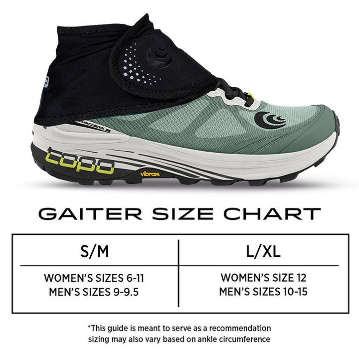 gaiter-size-chart